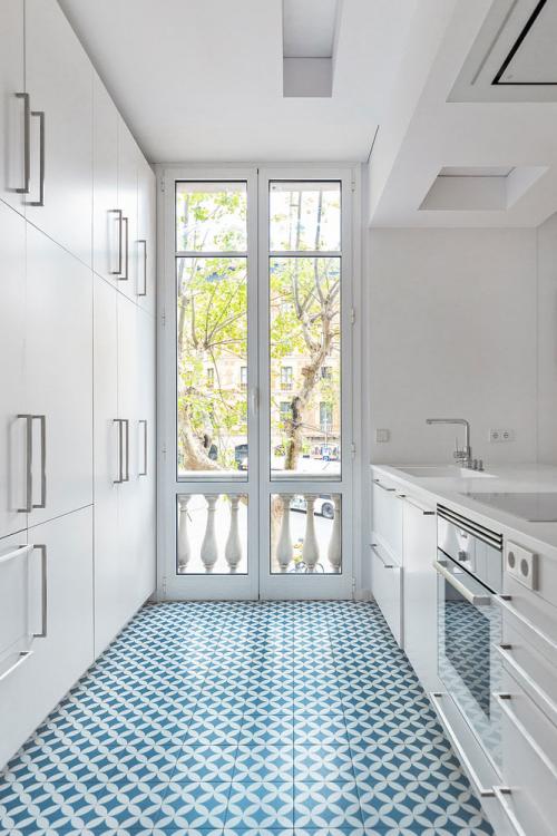 Нежная минималистичная квартира в Барселоне (90 кв. м) 10