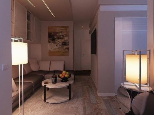 Прекрасная перепланировка однокомнатной квартиры. 02