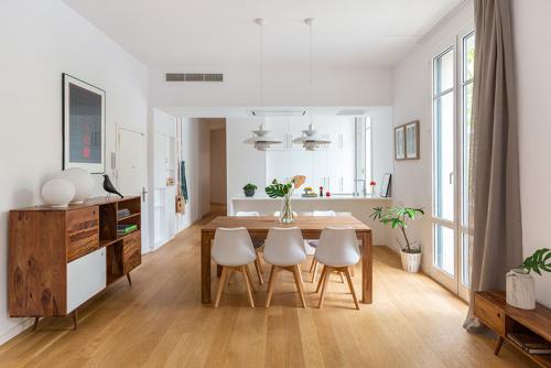 Нежная минималистичная квартира в Барселоне (90 кв. м) 01