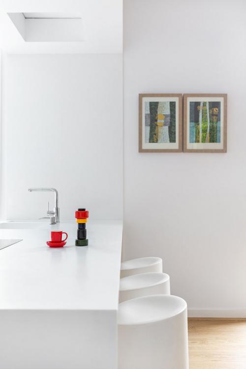 Нежная минималистичная квартира в Барселоне (90 кв. м) 09