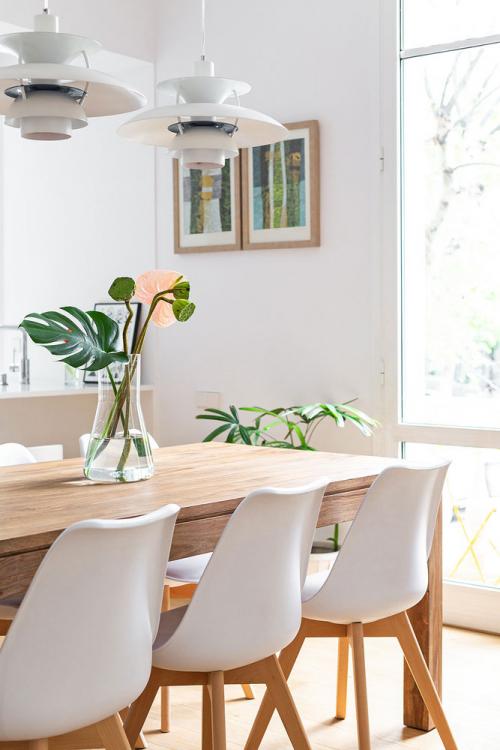 Нежная минималистичная квартира в Барселоне (90 кв. м) 03