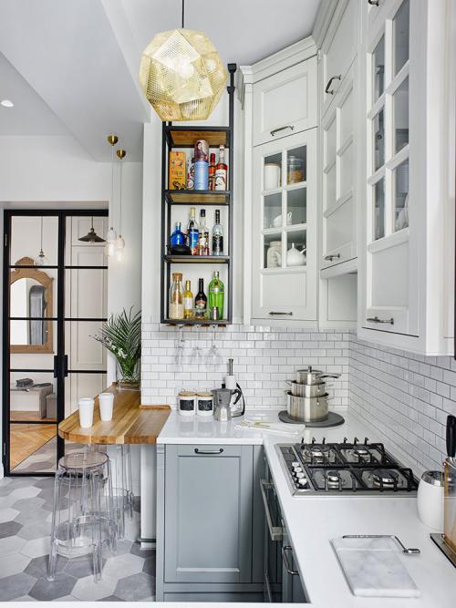 Парижский стиль, нотки Скандинавии и немного экзотики: квартира в Москве 05