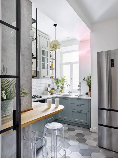 Парижский стиль, нотки Скандинавии и немного экзотики: квартира в Москве 04