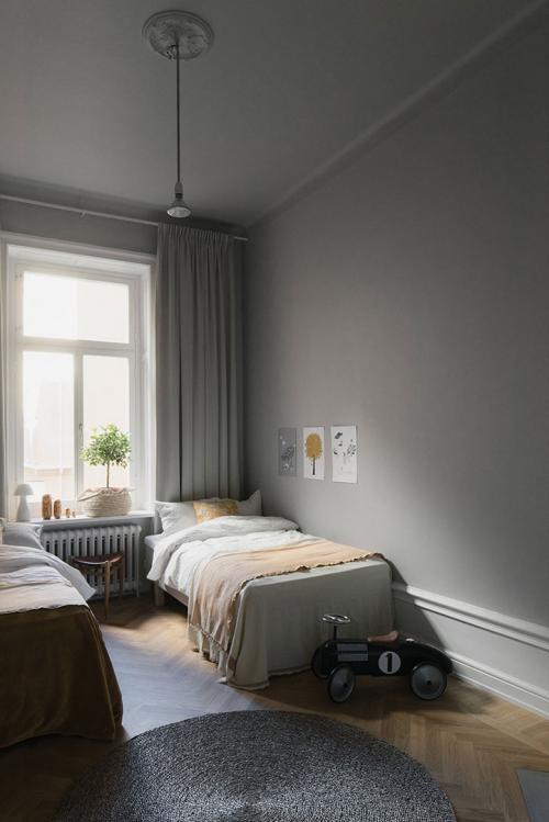 Атмосферная квартира в дымчато-пастельных оттенках в Стокгольме 19