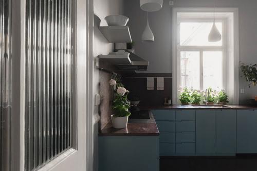 Атмосферная квартира в дымчато-пастельных оттенках в Стокгольме 10