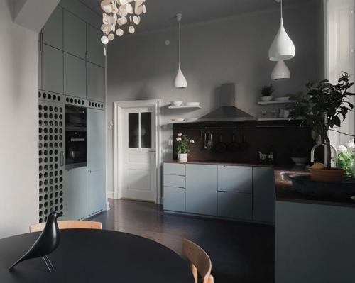 Атмосферная квартира в дымчато-пастельных оттенках в Стокгольме 11