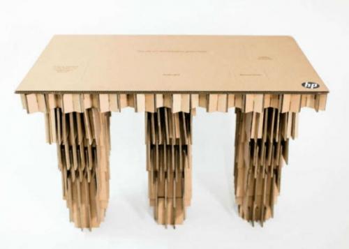 Идеи для картонной мебели. Достоинства картонной мебели