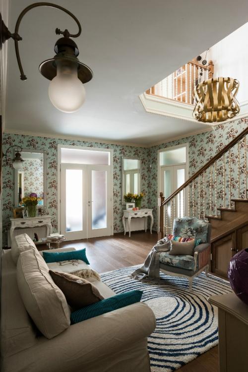 Уютный интерьер дачи 12