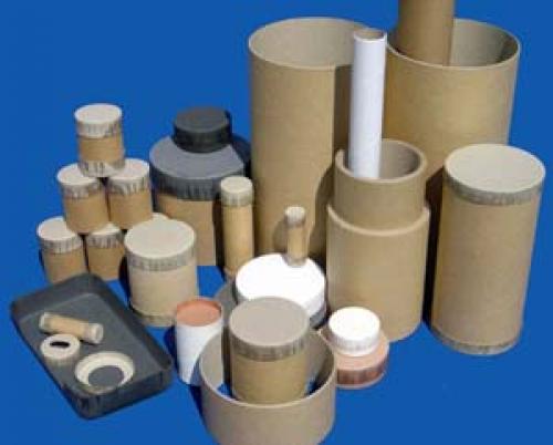 Мебель из картонных трубок. 