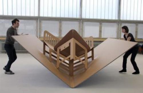 Идеи для картонной мебели. Достоинства картонной мебели