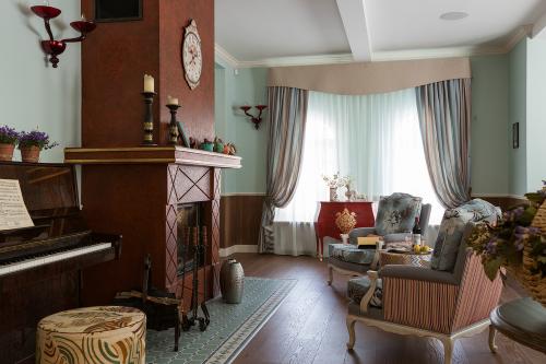 Уютный интерьер дачи 06