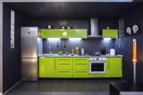 Линейная кухня. Преимущества и недостатки линейной кухни