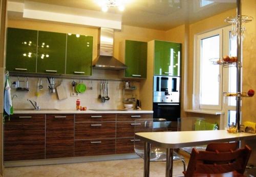 Линейная кухня. Преимущества и недостатки линейной кухни