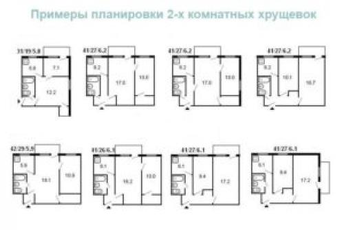 Переделка 2 х комнатной хрущевки в студию с раздвижными дверями на кухне. Преимущества и недостатки перепланировки