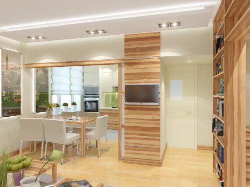 Интерьер квартиры в сталинке. Интерьер в разного типа кухнях