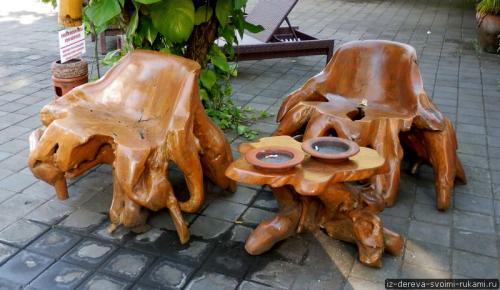 Как сделать стол из пня. Мебель из пней (12 фотографий). Ход работы по созданию мебели из пня