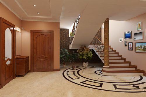 Дизайн холла 2 этажа. Дизайн холла с лестницей на второй этаж в частном доме: фото варианты