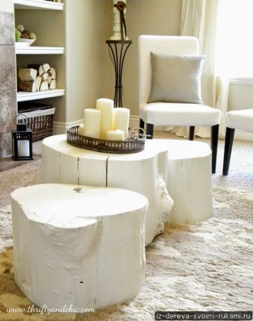 Как сделать стол из пня. Мебель из пней (12 фотографий). Ход работы по созданию мебели из пня