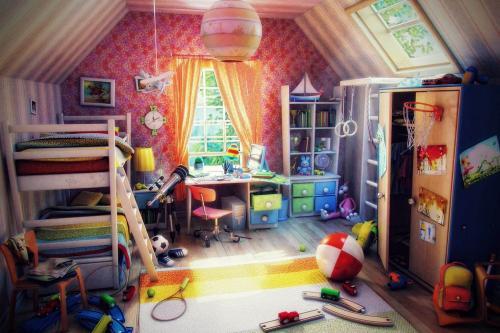 Комната детская в доме. Организация детской комнаты