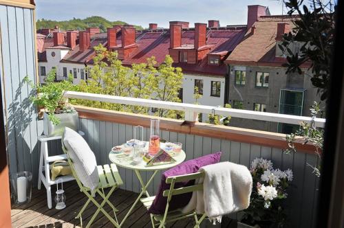 Дизайн квартиры чердачного типа в Гетеборге, Швеция 01