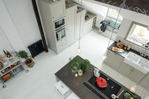 Дизайн квартиры чердачного типа в Гетеборге, Швеция 10