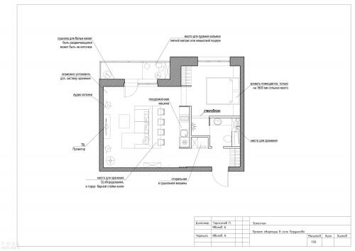 Планировка квартиры 43 м кв. Дизайн квартиры площадью 43 кв.м. в стиле лофт в Подмосковье 10 Планировка квартиры 43 м кв. Дизайн квартиры площадью 43 кв.м. в стиле лофт в Подмосковье 10