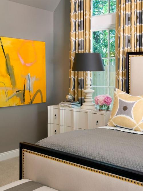 Яркие цвета в интерьере квартиры 09