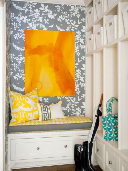 Яркие цвета в интерьере квартиры 16