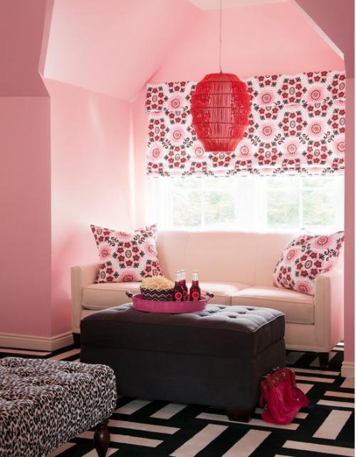 Яркие цвета в интерьере квартиры 08