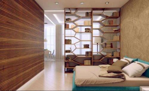 Как разделить комнату с двумя окнами на две. Виды перегородок