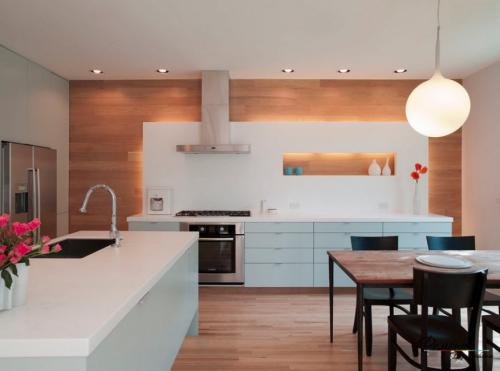 Маленькая кухня в нише. Интерьер кухни с нишей: Оформляем кухонное пространство правильно (в стене, под окном, в углу)