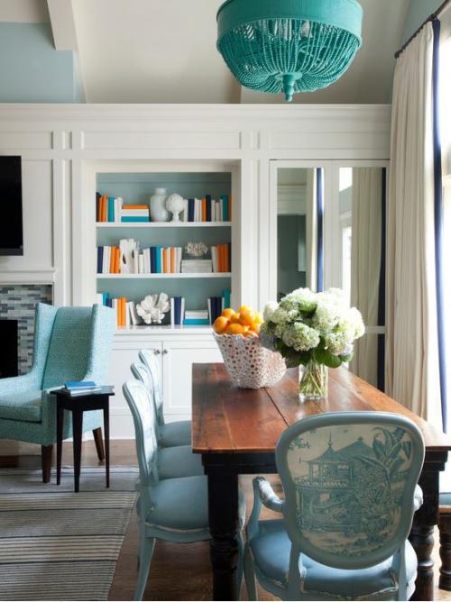 Яркие цвета в интерьере квартиры 10