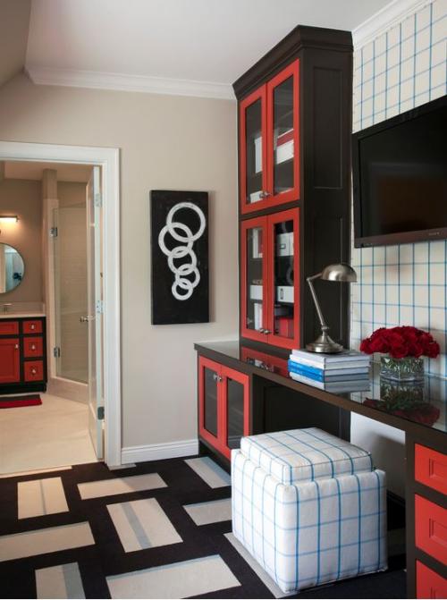 Яркие цвета в интерьере квартиры 04