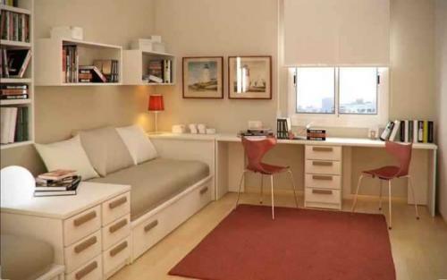 Идеи ремонта в маленькой комнате. Мебель