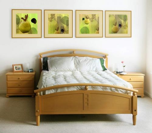 Как правильно повесить картины в спальне. Правила размещения картины в спальне по фен-шуй