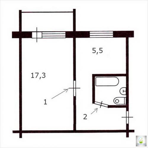 Интерьер для однокомнатной квартиры. Советы по выбору дизайна однокомнатной квартиры 35 Интерьер для однокомнатной квартиры. Советы по выбору дизайна однокомнатной квартиры 35
