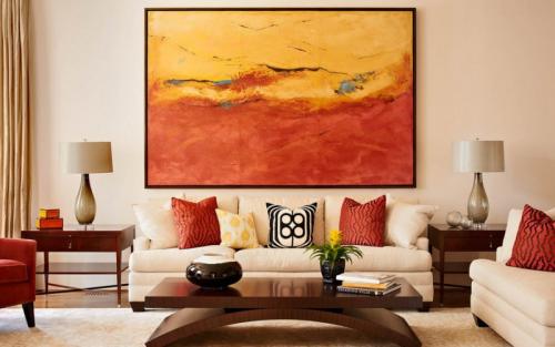 Как выбрать размер картины на стену. Как выбрать картину: стиль, цвет, размер