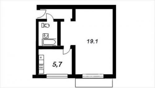Интерьер для однокомнатной квартиры. Советы по выбору дизайна однокомнатной квартиры 34 Интерьер для однокомнатной квартиры. Советы по выбору дизайна однокомнатной квартиры 34