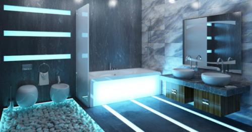 Зонирование ванной комнаты