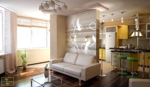 Интерьер для однокомнатной квартиры. Советы по выбору дизайна однокомнатной квартиры 27 Интерьер для однокомнатной квартиры. Советы по выбору дизайна однокомнатной квартиры 27