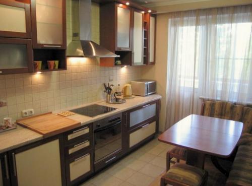 Дизайн кухни 9 кв м в панельном доме. Как увеличить площадь кухни в панельном доме?