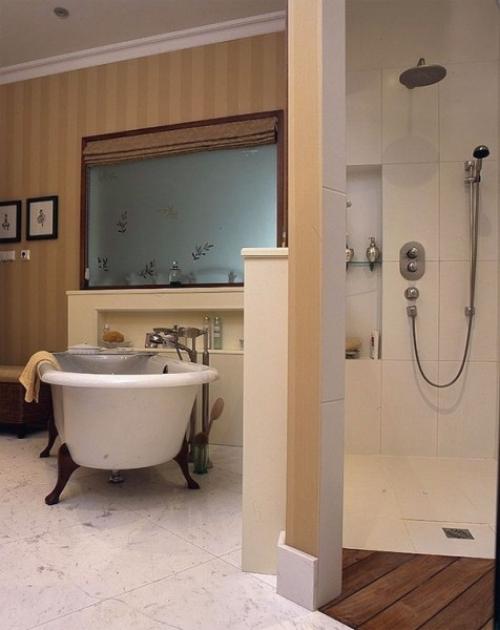 Душевая кабина без поддона дизайн проект. Кабинки без поддона в интерьере ванной 06 Душевая кабина без поддона дизайн проект. Кабинки без поддона в интерьере ванной 06