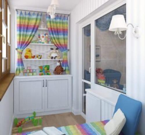 Комната на балконе для подростка. Этап 4 – оформление комнаты