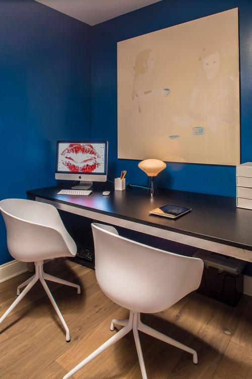 Синий цвет в интерьере 04