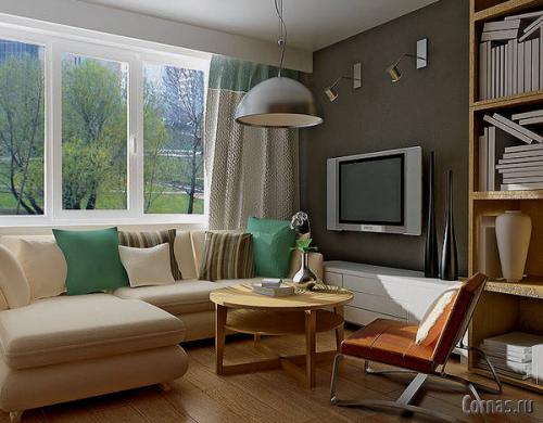 Дизайн квартиры 37 кв м. Дизайн однокомнатной квартиры 37 кв.м фото 03