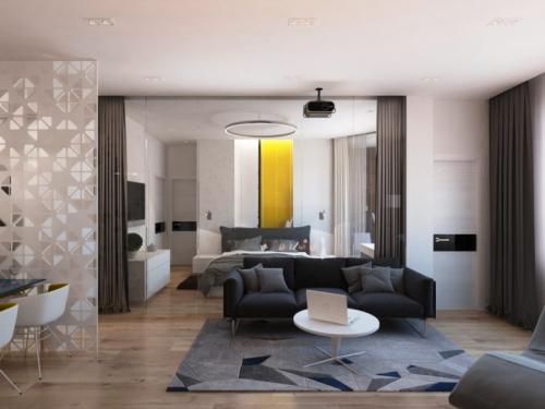 Как обставить однокомнатную квартиру хрущевку. Советы дизайнеров относительно того, как увеличить пространство