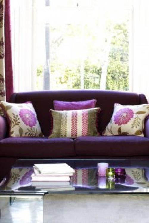 Дизайн штор из трех цветов. Варианты комбинирования