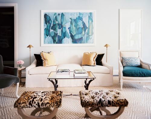 Синий цвет в интерьере 12