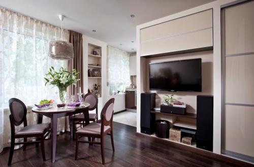 Как обставить однокомнатную квартиру хрущевку. Советы дизайнеров относительно того, как увеличить пространство