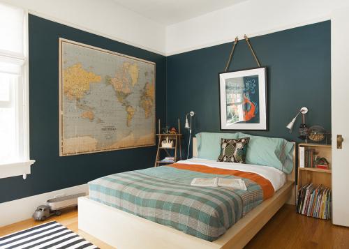 Синий цвет в интерьере 13